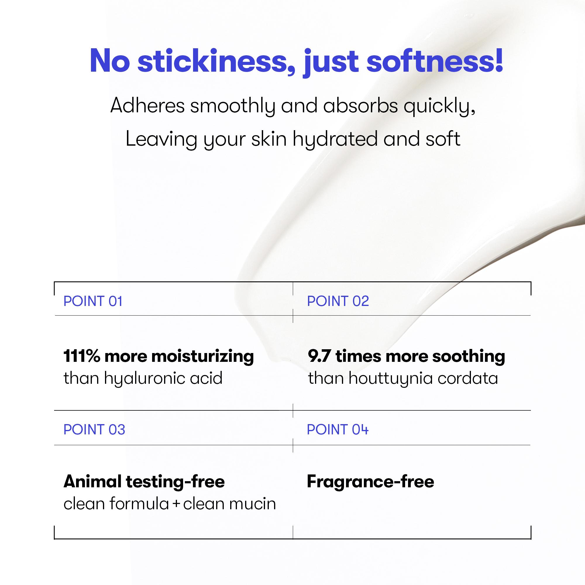 [VT Official] VT GLUCAMUNE CREAM, Moist & soothing essence with 57% Glucamune for dry and sensitive dehydrated skin pore perfection