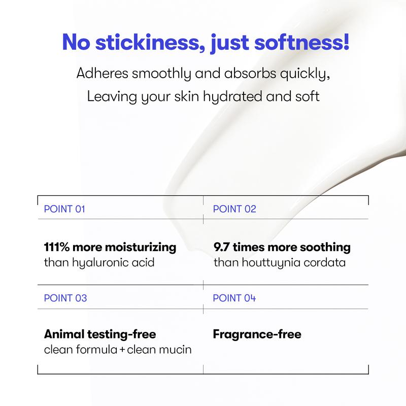 [VT Official] VT GLUCAMUNE CREAM, Moist & soothing essence with 57% Glucamune for dry and sensitive dehydrated skin pore perfection