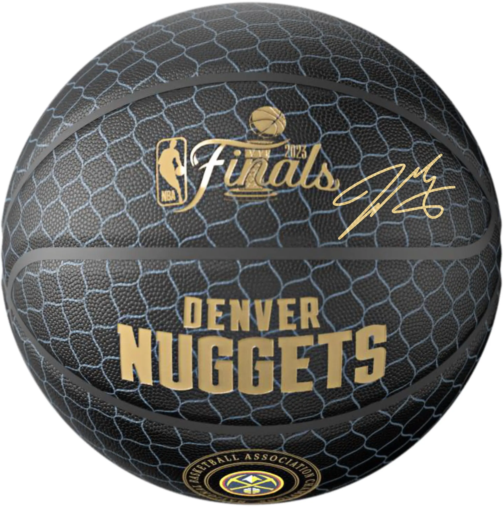Jamal Murray Denver Nuggets 2023 NBA Finals Champions Autographed Wilson Collector's Edition Basketball - Fanatics Authentic Certified