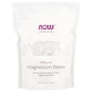NOW Foods Solutions, Magnesium Flakes, 26.5 oz (750 g) NOW Foods Solutions, Magnesium Flakes, 26.5 oz (750 g)
