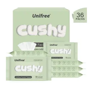 Unifree Disposable Facial Towels Cushy On-the-go Convenient Pack Total 360 Count Portable Face Towel Skincare, Comfort for Cosmetic Camping Eco-Friendly Biodegradable, valentines gift