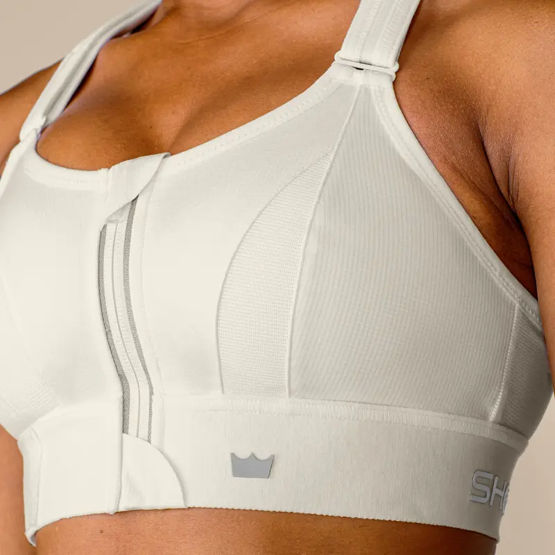 SHEFIT Ultimate High Impact Sports Bra Women - Padded, Wireless, 15” Lift, Customizable Cinch, Convertible Crisscross Straps, Strappy Supportive, Modesty Cups On/Off, for Gym Workouts, Yoga