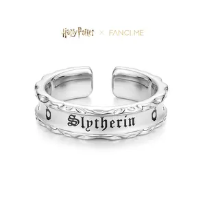 Harry Potter x FANCIME Slytherin House Sterling Silver Ring