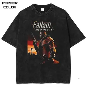 Fallout New Vegas Vintage Graphic T-Shirt, Fallout Merch, Unisex Streetwear Tee, cotton crewneck shirt, Unisex Menswear Womenswear Top, Gift Men Women