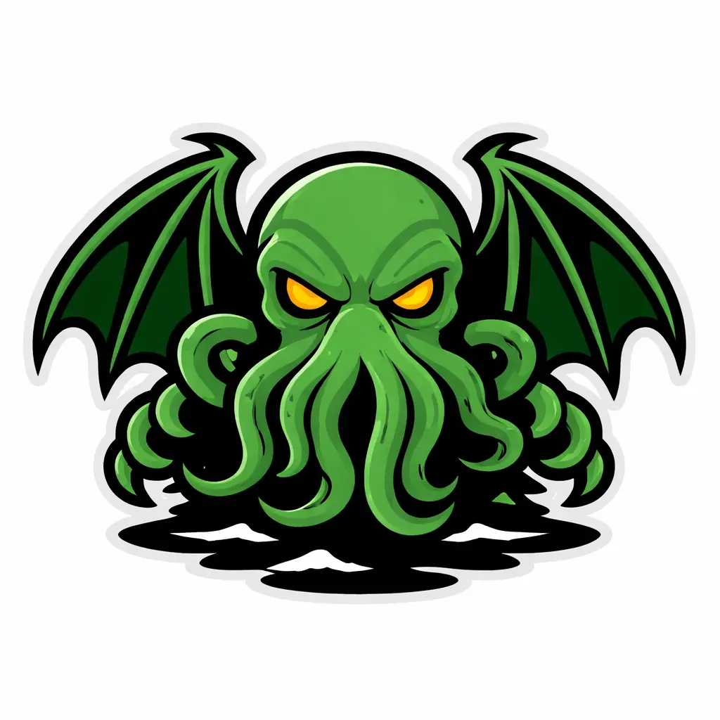 Cthulhu Magnet – H.P. Lovecraft Mythos Collectible for Desk, Fridge, or Display