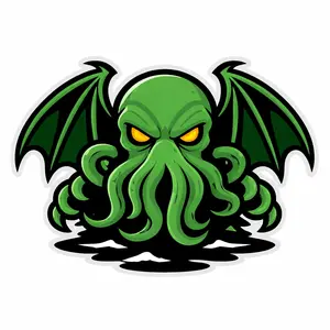 Cthulhu Magnet – H.P. Lovecraft Mythos Collectible for Desk, Fridge, or Display