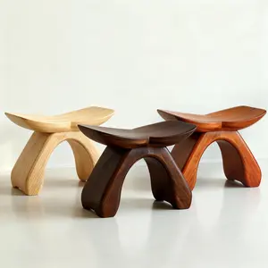 No Nails, Pure Walnut Butterfly Stool  Natural Curves Fit Hip & Home Aesthetics!  Indoor/Outdoor Trend – Sustainable Style for Modern Living Wooden Garden Bench Lounge Furniture