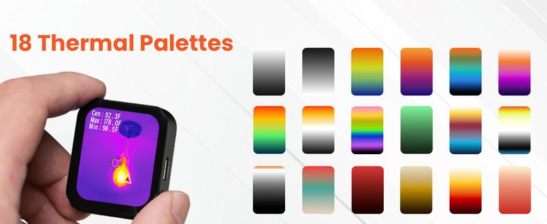 Small Thermal Imaging Camera for Beginner – Mini Thermal Imager for Home Inspection, Infrared Hidden Camera Detector Gadget 80×60 IR Resolution