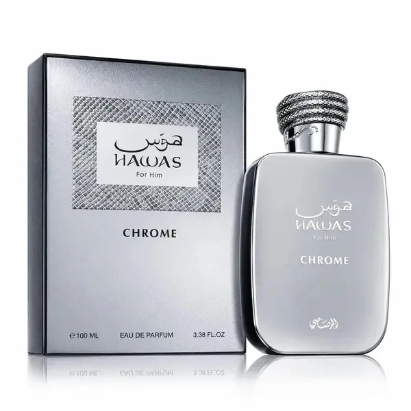Hawas Chrome Rasasi Men 3.38 Oz Eau De Parfum Spray New Launched!
