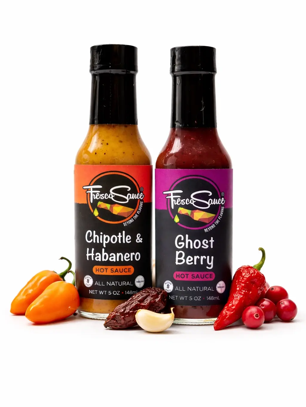 Ghost Habanero Duet - Hot Sauce Pack Ghost Habanero Duet - Hot Sauce Pack