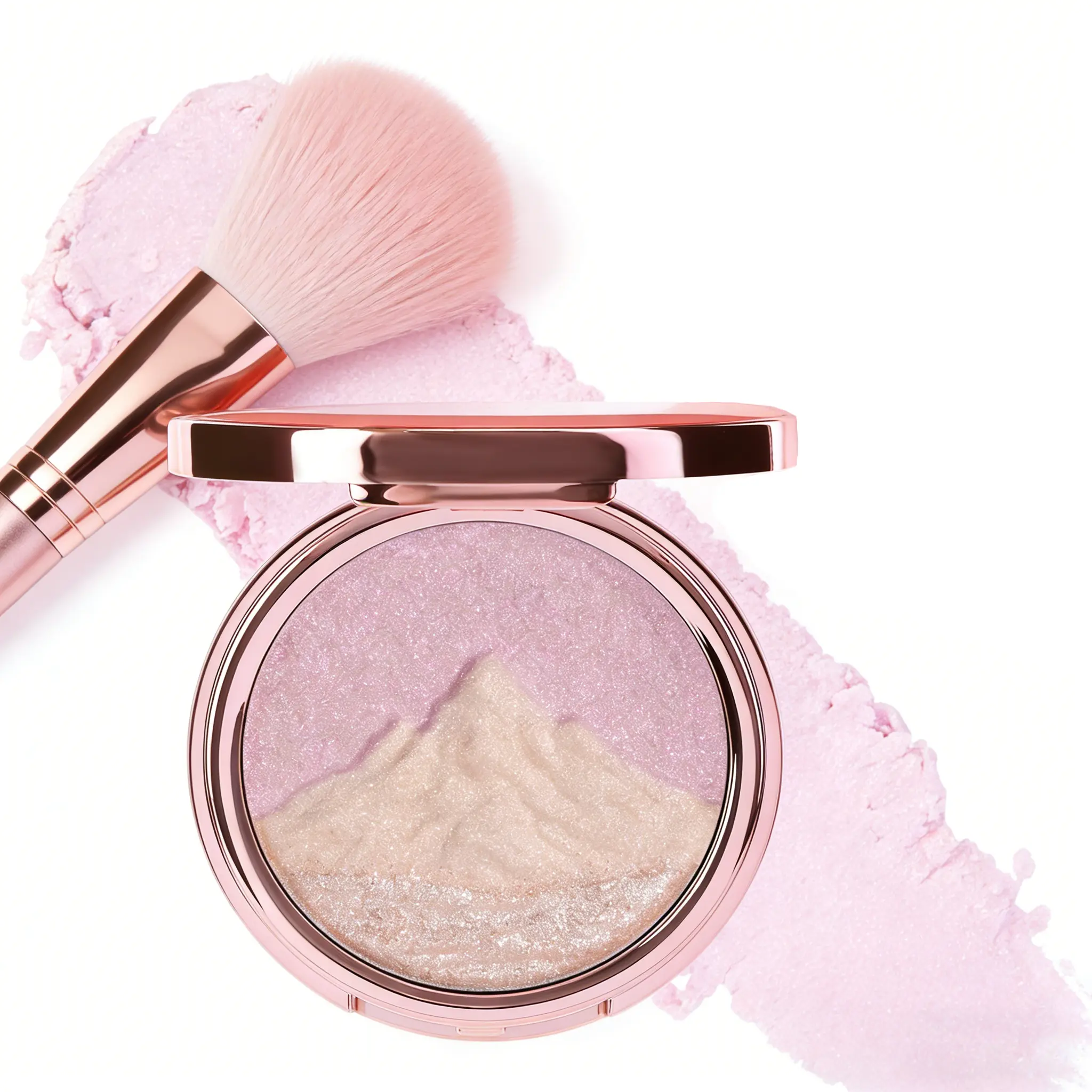 Valentine’s Day Gifts – Dawn on Mountains Tri-Color Color-Shifting Matte Buildable Contour – Long-Lasting