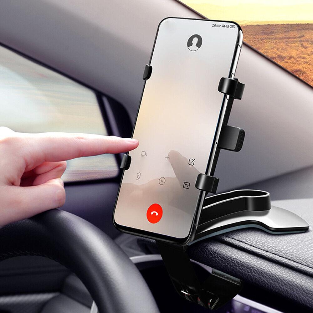 Universal Car Phone Holder Mount, 360 Degrees Rotation Dashboard Phone Holder, Car Phone Mount for iPhone Samsung Google Nokia 4 to 7" Smartphones