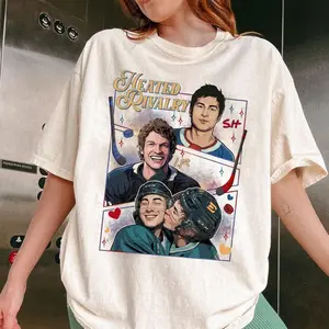 Heated Rivalry Romance shirt, Hollanov Couple Romance Book, Hockey Rivals Couple, Movie Book Fans Gift