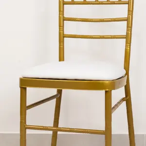 5 Pack Spandex Chiavari Chair Cushion Covers White - Washable Stretch Fitted Seat Pad Slipcovers for Dining Chairs