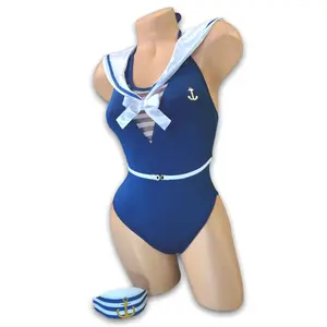 Sweetheart Navy Blue Sailor Bodysuit