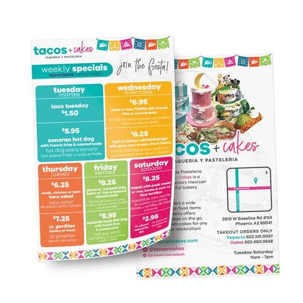 Half Page Flyers
