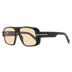 Tom Ford Photochromic Turner Sunglasses TF1101 01E Black 58mm FT1101