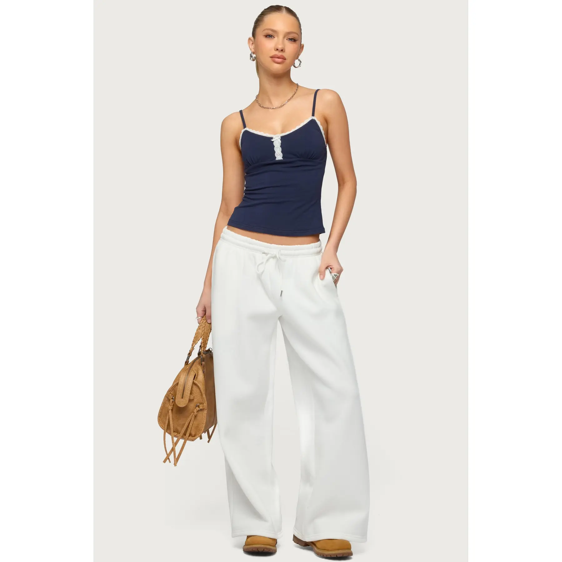 Petite Kamari Low Rise Wide Sweatpants