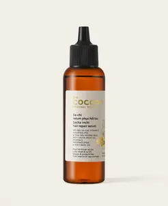 Sacha Inchi Hair Repair Serum - 100% Vegan Cosmetics with Omega 3 6 9 for Dry Frizzy Damaged Hair Moisturize Smooth Haircare Leave On Mask Oil