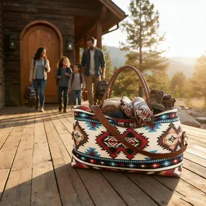 Trendy Carry On Weekender Bag |Spacious FoldableDuffle for Travel, Gym & Hospital Use | Gift for StylishWomen durable Thanksgiving,Christmas,New Year