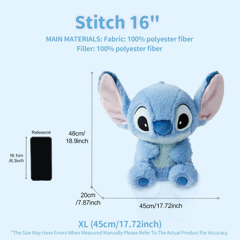 【Holiday Gift】Disney Stitch Basic Style Sitting Plush Doll - Soft Cuddly Stuffed Toy, Adorable Home Decor & Sweet Gift for Her| Shopping Bag , Holiday & Holiday Haul 【Holiday Gift】Disney Stitch Basic Style Sitting Plush Doll - Soft Cuddly Stuffed Toy, Adorable Home Decor & Sweet Gift for Her| Shopping Bag , Holiday & Holiday Haul