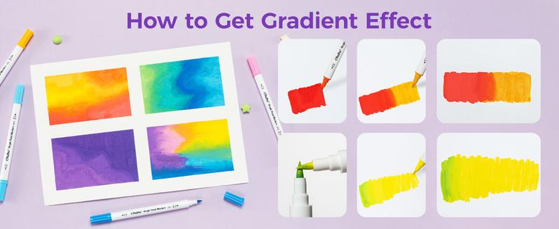 Ohuhu Acrylic Paint Markers Dual Tips: Brush & Fine - 36 Colors / 72 Colors - Paint Pens High Opacity Acrylic Markers Waterproof Lightfast for Christmas Gifts Rock Painting 3D Prints Egg Wood Glass Ceramic DIY Crafts - Akaka Series of Ohuhuart