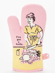 I've Got A Knife Oven Mitt