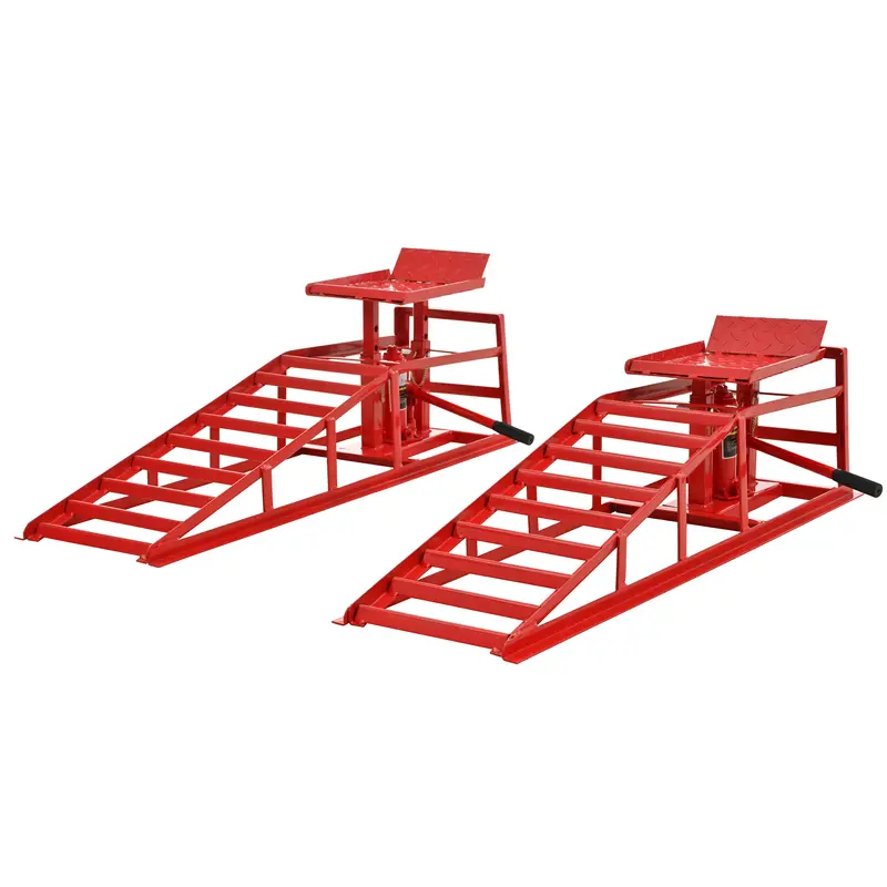 5 Ton Auto Car Truck Service Ramps Lifts, Garage Car Lift Hydraulic Ramps,Automotive Hydraulic Lift Repair Frame Lift(2 Pack)
