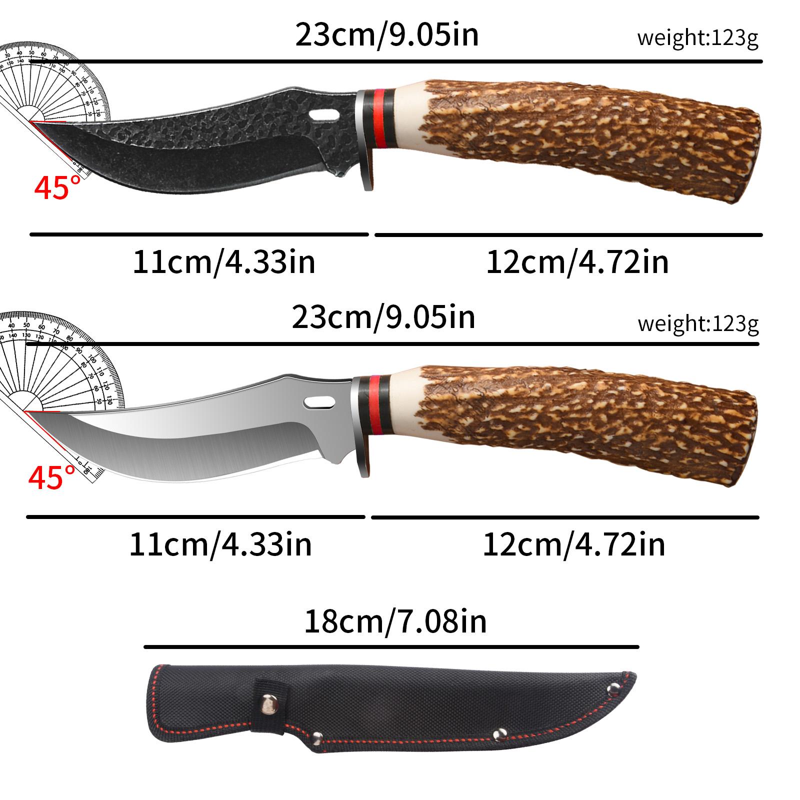 Fixed Blade Multi-functional Knives Set with Durable Nylon Sheath Cover, Selected Stainless Steel Outdoor BBQ Knife with Cool Comfortable Grip. Amazing Knife Gift for Chef & Collectors Father‘s Day Gift Fixed Blade Multi-functional Knives Set with Durable Nylon Sheath Cover, Selected Stainless Steel Outdoor BBQ Knife with Cool Comfortable Grip. Amazing Knife Gift for Chef & Collectors Father‘s Day Gift
