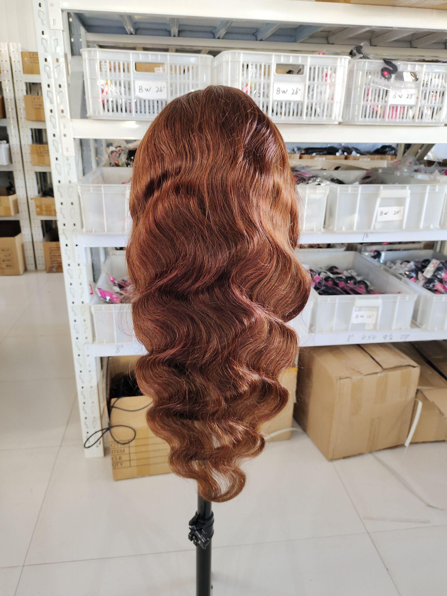 Bling Hair Chocolate Brown Wigs Body Wave 13x4 13x6 HD Transparent Lace Front Human Hair Wig For Women 4x4 Lace Closure Brazilian Remy Human Wig Pre plucked Natural Hairline 30 Inch 180% Density TikTokShopHolidayHaul