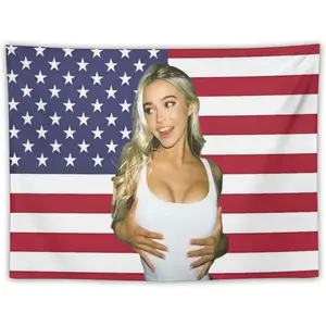 Tapestry Decor Livvy Star Dunne Flag Tapestry Wall Tapestry Poster Suitable for Indoor and outdoor Decoration Merch 30"x40" Print Photo