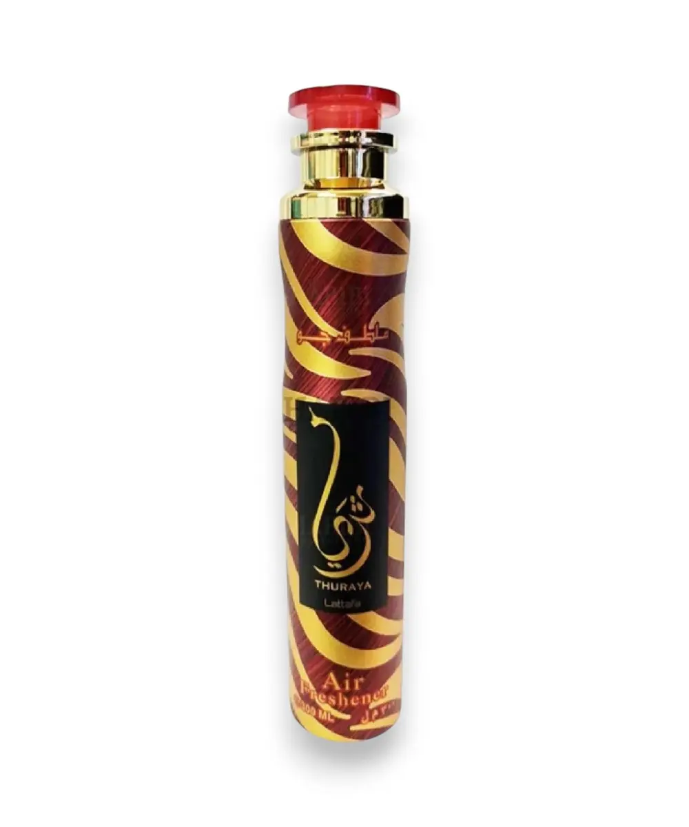Lattafa Thuraya Scented Aroma Air Freshener (300 ML) - Unisex Fragrance with Geranium Mix, Magnolia Notes and Cardamom Base