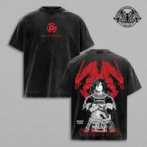 Wake up to reality Madara Uchiha T Shirt - Naruto Vintage Tee Washed Unisex Printed Anime Streetwear Aesthetic Naruto Merch Gift For Anime Fan, Weeaboo, Otaku.