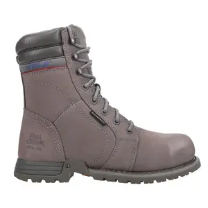 Caterpillar Womens Echo Waterproof Electrical Hazard Steel Toe  Work/Duty - Grey