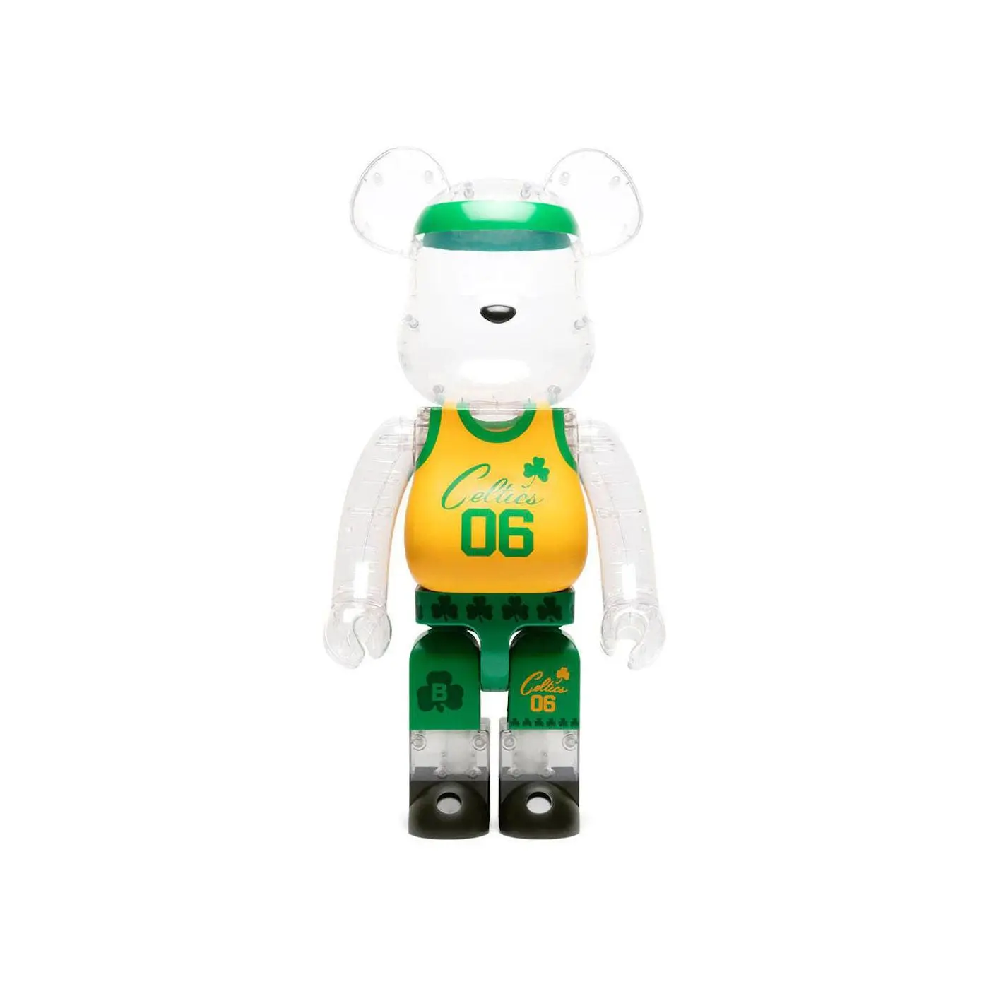 Bearbrick x Bodega x NBA Worldwide Respect Boston Celtics 1000% Collectible