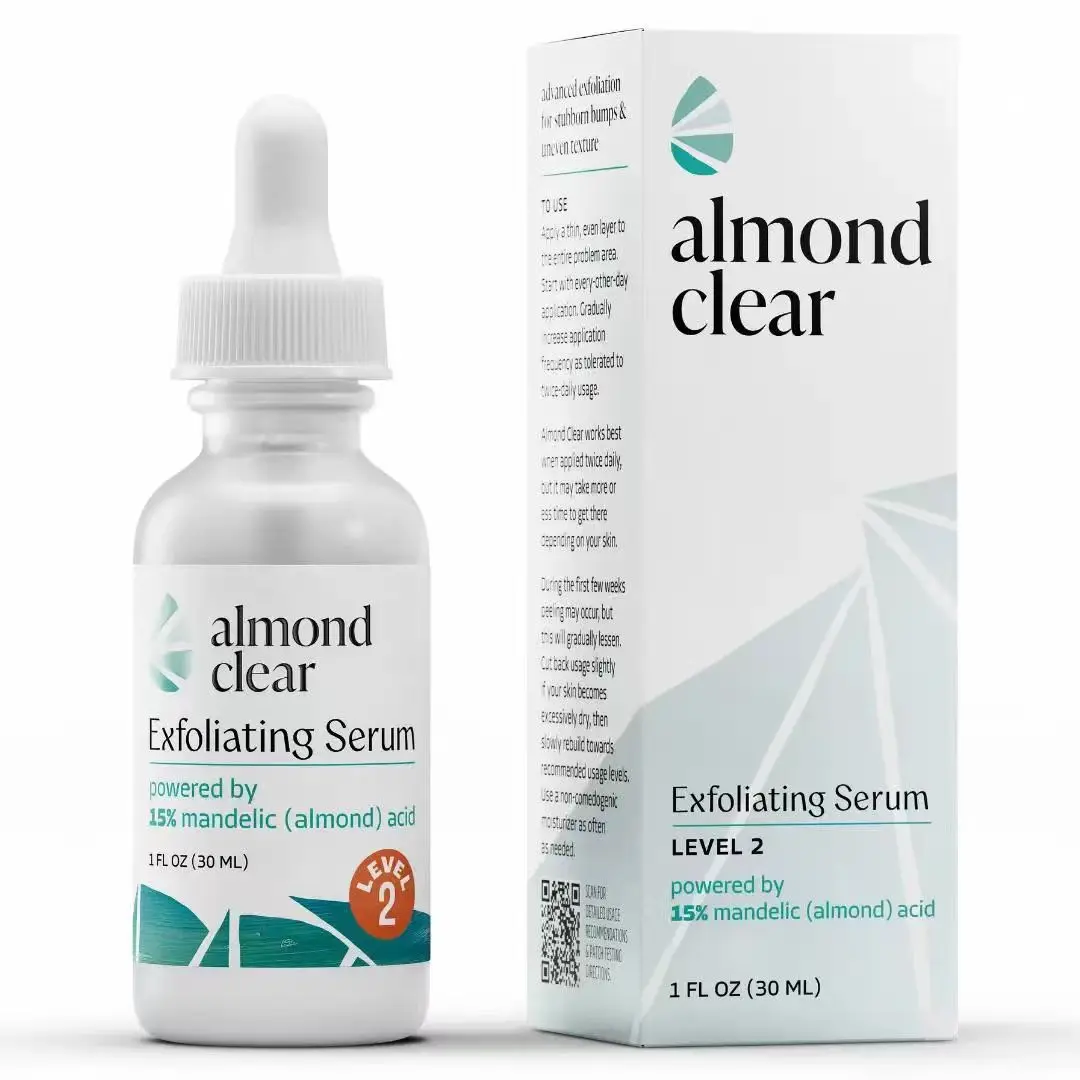 Level 2 Mandelic Acid Serum I Acne Treatment, ClearButt Acne, Folliculitis, Fungal Acne, Hyperpigmentation,Ingrown I Daily Skincare, Safe for Sensitive Skin, SkinRepair, Fungus facial bold look unique surprise eye blind pas hallway porch pa bea tatt Deep