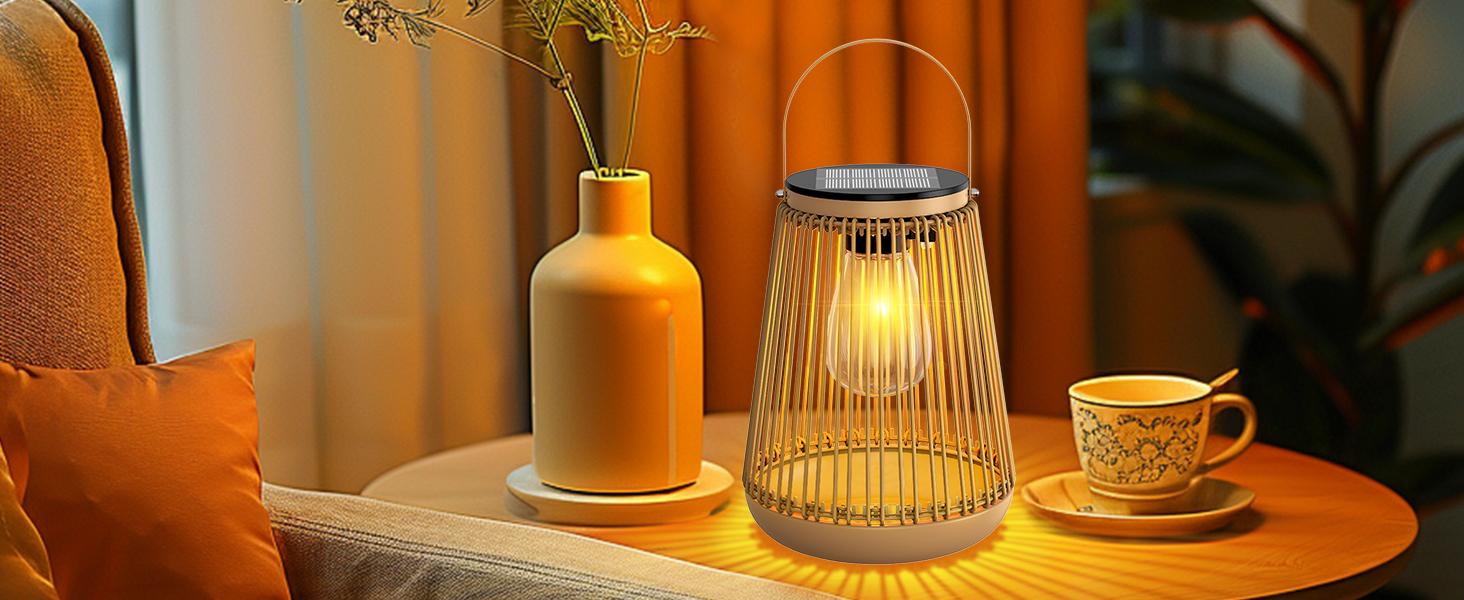 Solar Lights Outdoor Vintage Solar Lanterns - 2 Pack | IP65 Waterproof Outdoor Garden Lights for Patio, Lawn & Balcony Solar Lights Outdoor Vintage Solar Lanterns - 2 Pack | IP65 Waterproof Outdoor Garden Lights for Patio, Lawn & Balcony