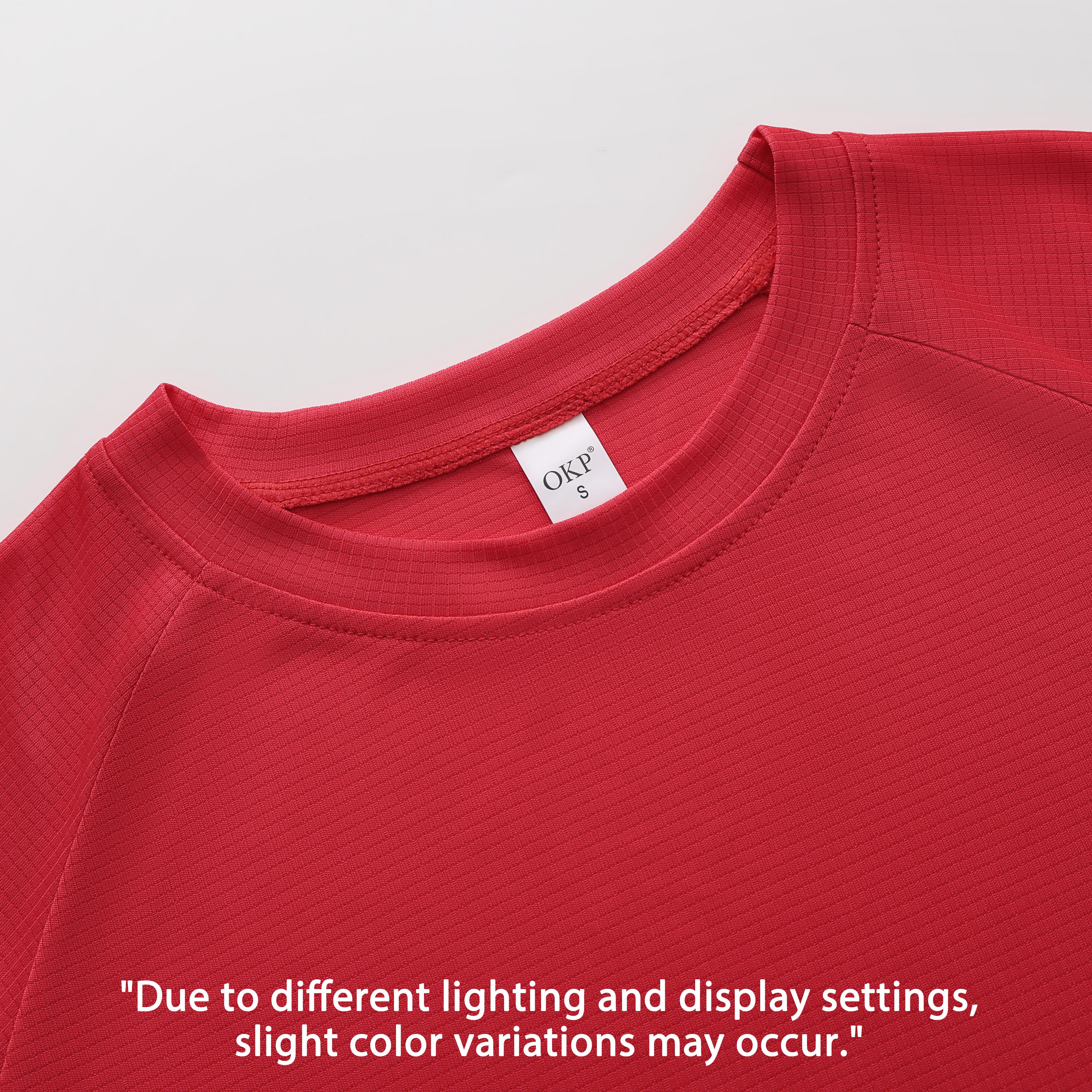 OKP Five Pack Men's Highly Elastic Moisture-Wicking T-shirt Soft, Quick-Drying, Breathable Sports Solid Color Short-Sleeved Round Neck Running Fitness Lightweight Top, Four Seasons gym wear cycling Athletic Workout Clothing SpringStatements