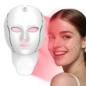Beauty Mask Neck Portable Household 7-color Light Emitting Beauty Device