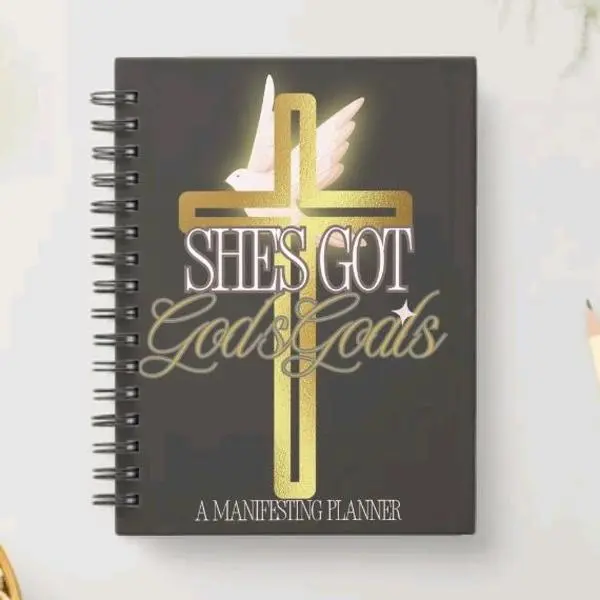 She's Got God Goals Manifesting Planner (Digital Planner)