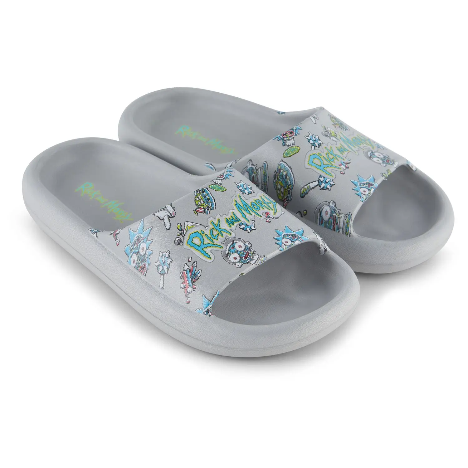 Rick and Morty men's Comfort Slides