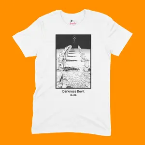 Anime Japanese Vintage Graphic Tee, Dark Demon Tee, Chainsaw Man Shirt, Manga Anime Shirt, Unisex T-Shirt, Anime Clothing, Giff for Men, Gift For Women Top Menswear Womenswear Streetwear
