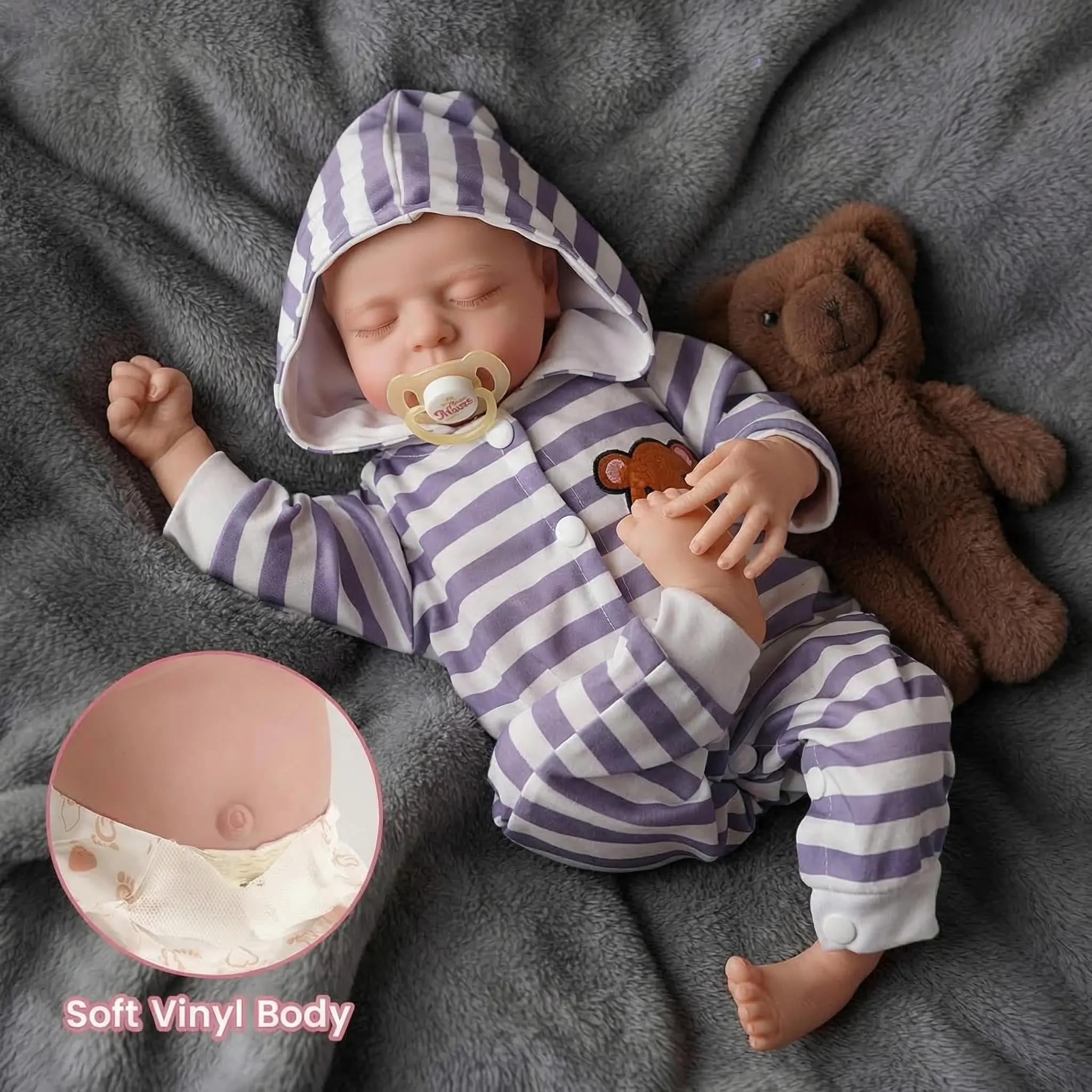 20-inch Noah Full Vinyl Sleeping 