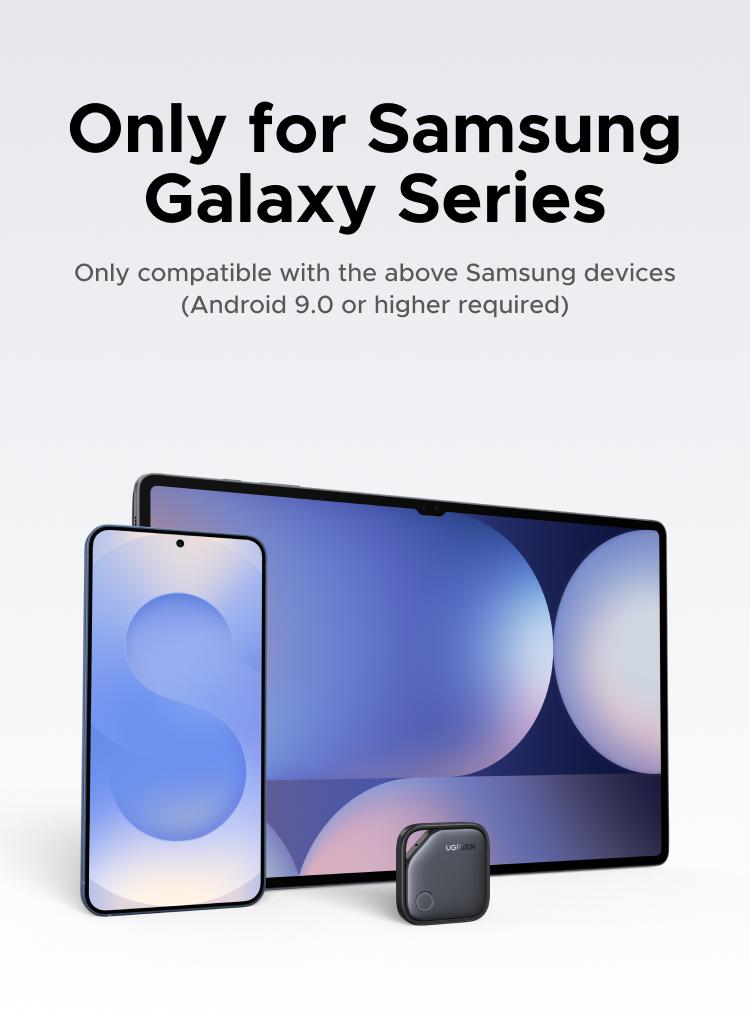 UGREEN FineTrack S 2-Pack Bluetooth Tracker Tags Work with Samsung SmartThings APP (Samsung Only), 550-Days Replaceable Battery Item Finder Smart Tag for Key Luggage Passport，TikTokShopBlackFriday ,TikTokShopHolidayHaul