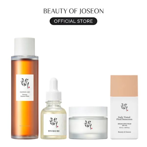 [Beauty of Joseon Official] Stage Glow Routine AFFORDABLE DAILY KOREAN SKINCARE FOR DEWY, BALANCED & CLEAR SKIN, VIRAL