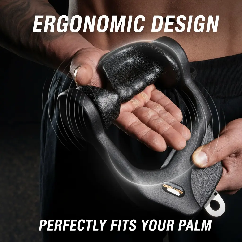 MOST GRIP Cable Machine Handles – Ergonomic D Handle Attachment
