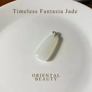 Genuine white Hetian jade Nephrite Jade pendant