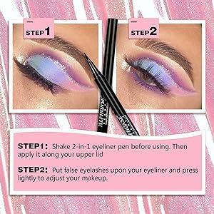 20 Pairs False Eyelashes 3D Faux Mink Lashes Natural Look Wispy Fake Eyelashes ALPHONSE 16-20MM Fluffy Volume Long Thick Lashes Pack 5 Styles Mixed Makeup Cosmetic