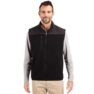 Cutter & Buck Cascade Eco Sherpa Mens Big and Tall Fleece Vest