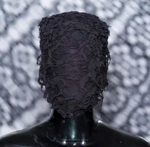 Dark Flow Lace Mask V.4 Abstract Design